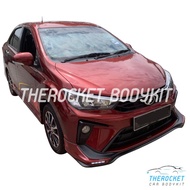 Perodua Bezza 2020 2021 2022 Gear Up Front &amp; Rear Skirt Bodykit Material PU With Paint