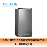 ELBA 185L SINGLE DOOR REFRIGERATOR / FRIDGE PETI SEJUK 1 PINTU ER-C1815(SV)