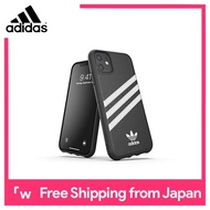 Adidas Originals iPhone 11กรณี SAMBA สีดำ [Adidas หรือ Molded Case TPU FW19สำหรับ iPhone 11 (2019) สีดำ/สีขาว SAMBA]