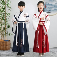 kids✕Children s ancient costumes, Hanfu, boys and traditional Chinese costumes, girls, Chinese style, elementary school