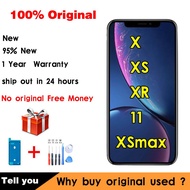 หน้าจอ True Tone ของแท้สำหรับ Iphone XR,หน้าจอ Lcd สำหรับเปลี่ยน Iphone 11 X XS หน้าจอ Max พร้อมชุดประกอบดิจิไทเซอร์ระบบสัมผัส3D