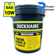 Duckhams Fleetol Series 3 10W CF (18 liters) - SAE 10W Diesel Engine Oil