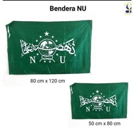 bendera NU ukuran 120x80 dan 80x50 (besar dan kecil) / bendera