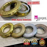 [readystock]☊MYLANGSIR Curtain Eyelet Ring/Cincin Langsir Nano Silencer/Ring Grommet Top/Harga Borong(50pcsx1 Kotak)