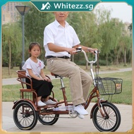 Zz  Yashidi Elderly Pedal Tricycle Elderly Pedal Scooter Manual Tricycle Light Small Bicycle Home Delivery