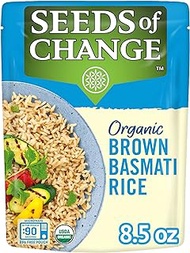 SEEDS OF CHANGE Organic Brown Basmati Rice, 8.5 Ounce
