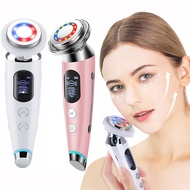 Skin Rejuvenation Lifting Wrinkles Removal Massager Mesotherapy Electroporation Radio Frequency LED Photon Skin Care