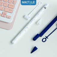 Mactale ปลอกปากกาซิลิโคน Apple pencil case Gen 1, 2 Stylus silicone ลายจุด เคสปากกา จุก เคสซิลิโคน เก็บปากกา สไตลัส Cap