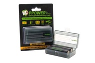 Ppower - 2X 18650 3400MAH 3.7V 充電鋰電池(連電池盒)