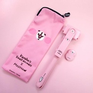 【MAGIPEA】美極品 粉紅兔兔款卡娜赫拉的小動物三腳自拍棒組合(贈藍牙遙控器、防水袋)