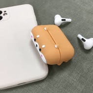 AdpE AirPods Pro 3代 專用 趴趴柴犬造型 矽膠保護套