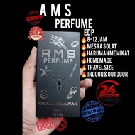 Minyak Wangi lelaki set AMS Perfume Men original lelaki menawan A.M.S perfum A.M.S harian pewangi badan lelaki.