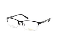Seiko Seiko กรอบแว่นตาไทเทเนียม B ไทเทเนียมกล่องครึ่งกรอบแว่นผู้ชายธุรกิจแฟชั่นพร้อมกับออฟติกเลนส์แว่นตา hc1020