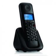 Motorola T301+ 數碼家用無線電話|單子機|香港行貨一年保養 - 黑色