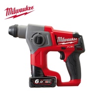 【Milwaukee 美沃奇】12V鋰電無碳刷免出力鎚鑽-M12CH-602C 原廠公司貨(雙6.0