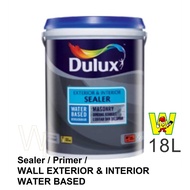 wall sealer white ( 18L ) Dulux Paint Exterior &amp; Interior Sealer 15527 / water based sealer / wall sealer primer