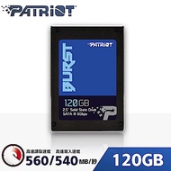 Patriot美商博帝 Burst 120G 2.5吋 SSD固態硬碟