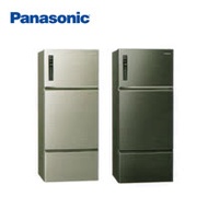 Panasonic國際牌 481公升 三門 電冰箱 NR-C489TV-贈SP-2015不鏽鋼雙面砧版+6吋陶瓷刀