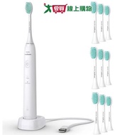 PHILIPS 飛利浦 輕巧軟毛音波震動牙刷HX2421(附HX2023/02刷頭9入)