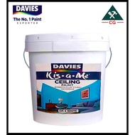 DAVIES Waterbased CEILING Paint (Smooth Flat White)
