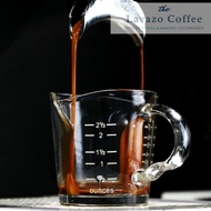Espresso Shot Glass Double Spout | Espresso Coffee Measuring Cup | 70Ml