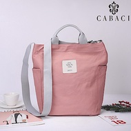 CABACI 清新色系斜背手提帆布包
