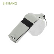 SHIHANG Durable Emergency Survival Whistle 2 Piece Sport Training Whistle Referee Whistle Metal/Multicolor