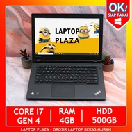 Lenovo Thinkpad L440 Core i5 i7 Gen 4 RAM 8GB HDD 500GB Laptop Second Notebook Ultrabook Berkualitas Bagus Desain Grafis Gaming Termurah Terbaru