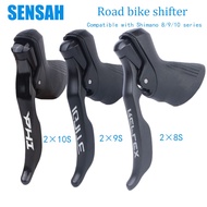 SENSAH STI Road Bike Shifters 2×8/9/10 Speed Bicycle Derailleur Groupset For Shimano Claris Sora BIke Parts