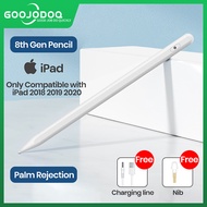 GOOJODOQ Stylus Pen For iPad Pro 11 2021 Pencil for iPad with Palm Rejection iPad Pencil For iPad Air 4 for iPad 8th Gen iPad Air 3 Mini 5