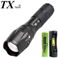 【TX特林】TX特林 XML-T6 LED伸縮變焦手電筒(T6M-AB)