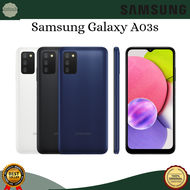 Samsung Galaxy A03s RAM 4/64GB Smartphone Gaming Layar 6,5 Inch Handphone Triple Camera 13MP Big Battery 5000 MAH HP Fingerprint - Garansi Resmi SEIN 1 Tahun - HITAM