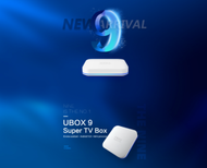UBOX - 安博盒子 UBOX9 (現貨供應，特快送貨) - 第九代超級電視機頂盒 - 國際版，全球通用