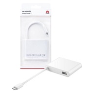 【HUAWEI 華為】原廠 MateDock 2 多媒體轉接器(Mate10/Mate10 Pro 行動工作站)