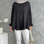 Avo Blouse LD 130 Bahan Crinkle Premium Adem Lembut / Baju Atasan Wanita Terbaru 2022 / Baju Atasan Wanita Muslimah / Blouse Wanita Terbaru 2022 / Blouse Jumbo / Atasan Wanita / Atasan Jumbo