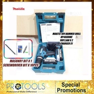 Makita 18V Combo DF488DWE / HP488DWE Cordless Driver Drill / Hammer Drill + BL1815G Battery X2 + DC18WA Charger
