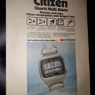 iklan jam tangan citizen jadul