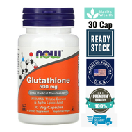 ❤Ready Stock❤ Now Foods, Glutathione, 500 mg, 30 Veg Capsules