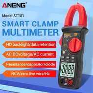 ANENG ST209 Digital Multimeter Clamp Meter 6000 counts True RMS Amp DCAC Current Clamp tester Meters voltmeter 400v Auto Range