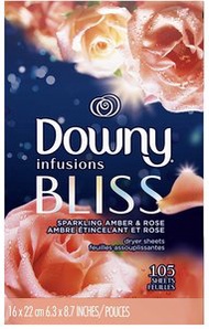 DOWNY - Downy 玫瑰乾衣紙 105 ct 美國平行進口