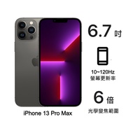 【快速出貨】Apple iPhone 13 Pro Max 256G (石墨)(5G)