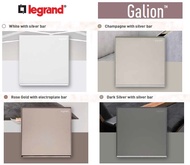 Legrand Galion for BTO Bulk Purchase Minimum 15Pcs Switches and Socket White Matt Black Dark Silver Malllia