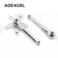 Aceoffix Bike Crankset Bicycle Square Crank Arm For Brompton Fnhon 3 Sixty United Trifold Folding Bicycle BCD 130mm Smithing