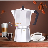 +โปรโมชั่นแรง+ เตาไฟฟ้า เตาไฟฟ้าต้มกาแฟ หม้อต้มกาแฟ Moka pot 3Cup 6Cup ราคาถูก เครื่องทำกาแฟ อุปกรณ์ ดริป  เครื่องชงกาแฟ  coffee maker