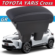 For TOYOTA YARIS CROSS armrest box Yaris cross Adjustable Centre Console Car Arm Rest with USB Double Layer storage
