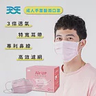 【天天】成人平面口罩 - 粉色 (50入/盒)