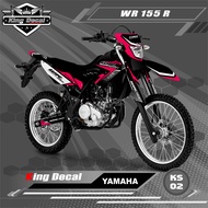 Decal Sticker WR 155 R - Full Body-Decal Sticker WR 155 R. KDS 002