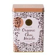 Indian Spicebox Organic Chai Masala Spiced Powder with Organic Spices ,Blend of Dry Ginger, Ceylon Cinnamon, Fennel, Cardamom, Black Pepper, Cloves Instant Indian Tea No Steeping , No Gluten -100g