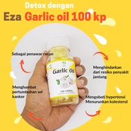 Garlic OIL EZA Capsule Contents 100 Capsules |Joss Down Cholesterol