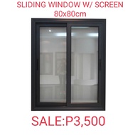 RMD SLIDING WINDOW W/ SCREEN 80x80cm